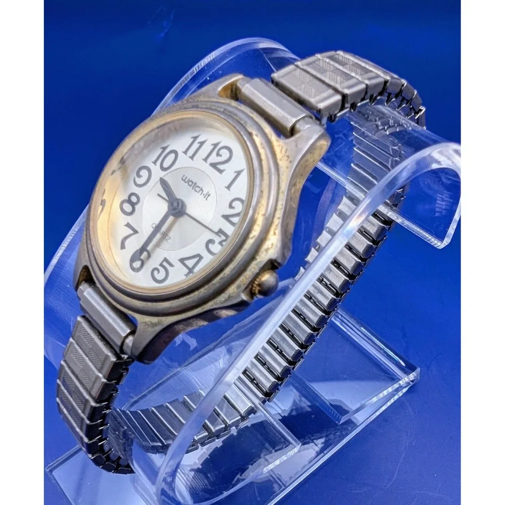 Watch It Women's Wrist Watch White Dial - New‎ Battery